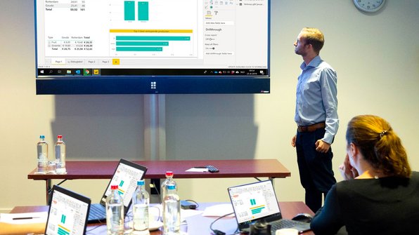 Een presentatie van Power BI