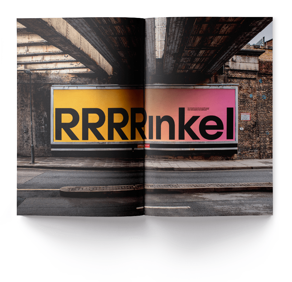 Rinkel brandbook op display