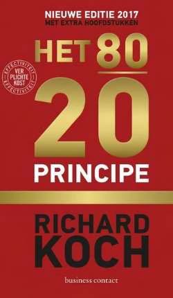 Boek cover van het 80/20 principe