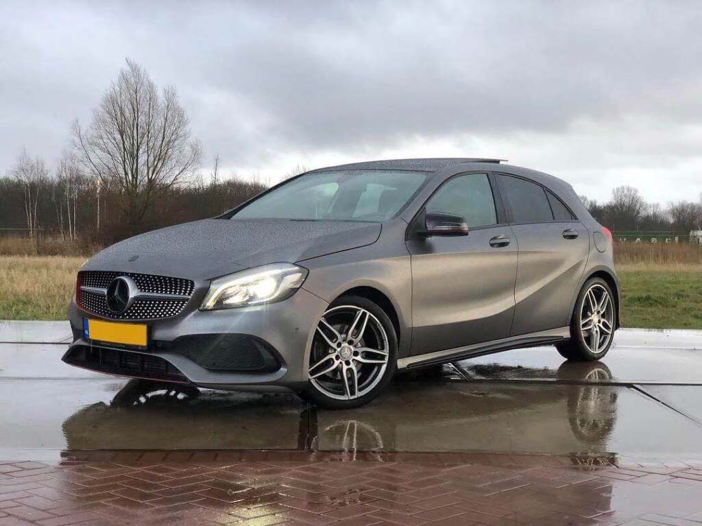 Schone en gewrapte Mercedes A200